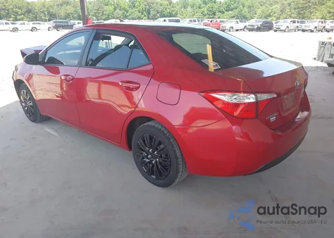 2016 Toyota Corolla Le из США, поврежденный, VIN 5YFBURHE8GP466857